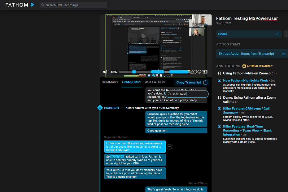 Fathom AI Review Is This The AI Notetaker For You Fathom ai review is this the ai notetaker for you