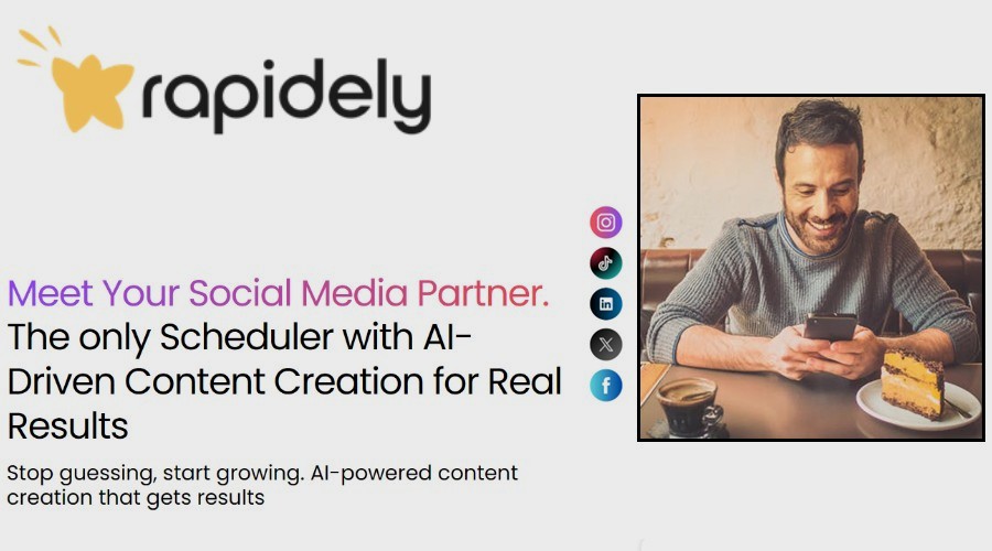 Rapidely AI for Social Media Management