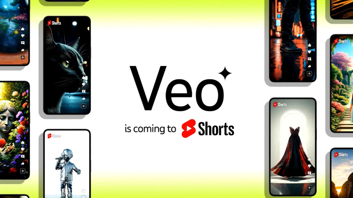 Veo on YouTube Shorts