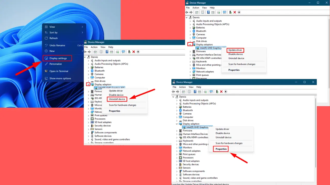 Il secondo monitor si spegne e si accende ripetutamente Windows 11