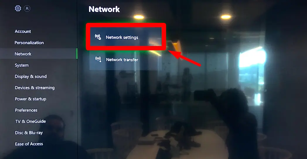 Network settings