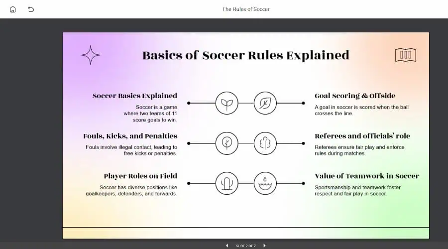 Tenorshare AI Slides finished presentation