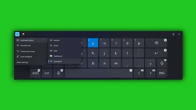 gamepad keyboard layout windows 11