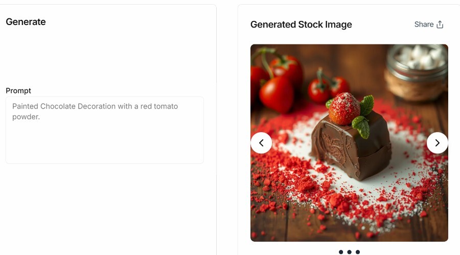 generating stock images with AI