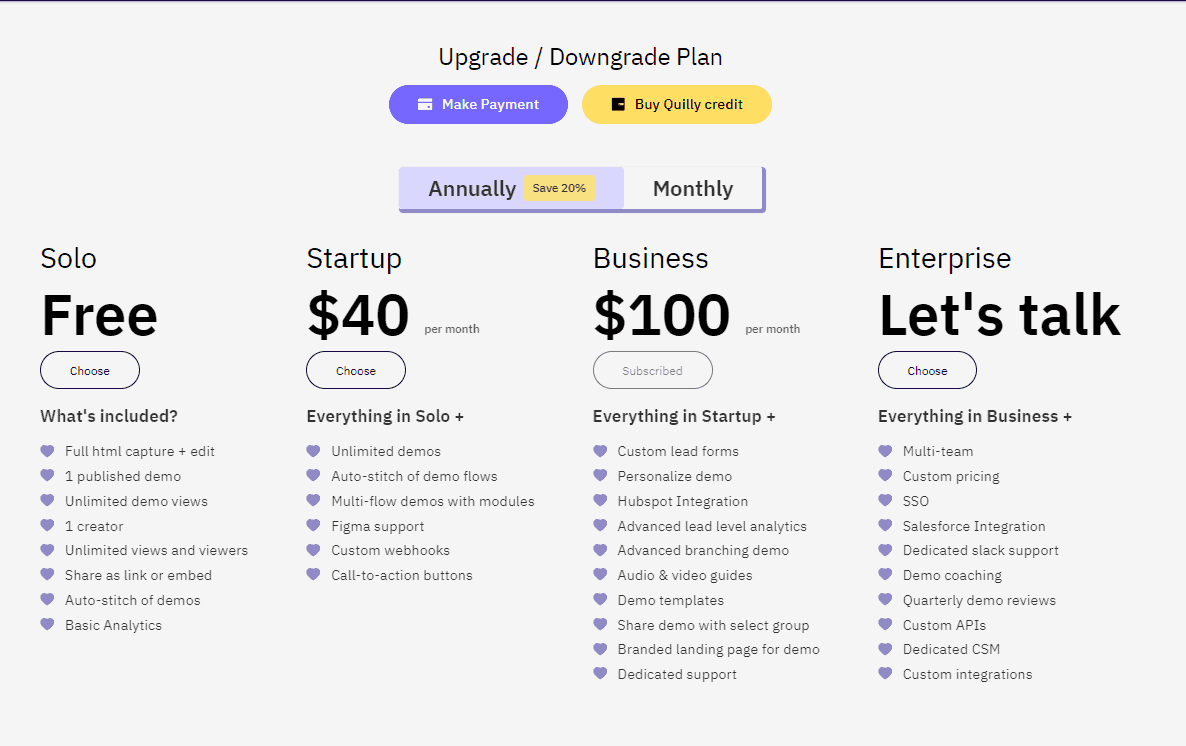 Fable AI pricing options