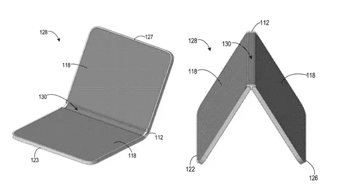 Microsoft patent_360 foldable phone