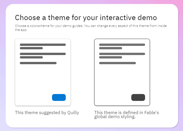 Fable AI theme selection