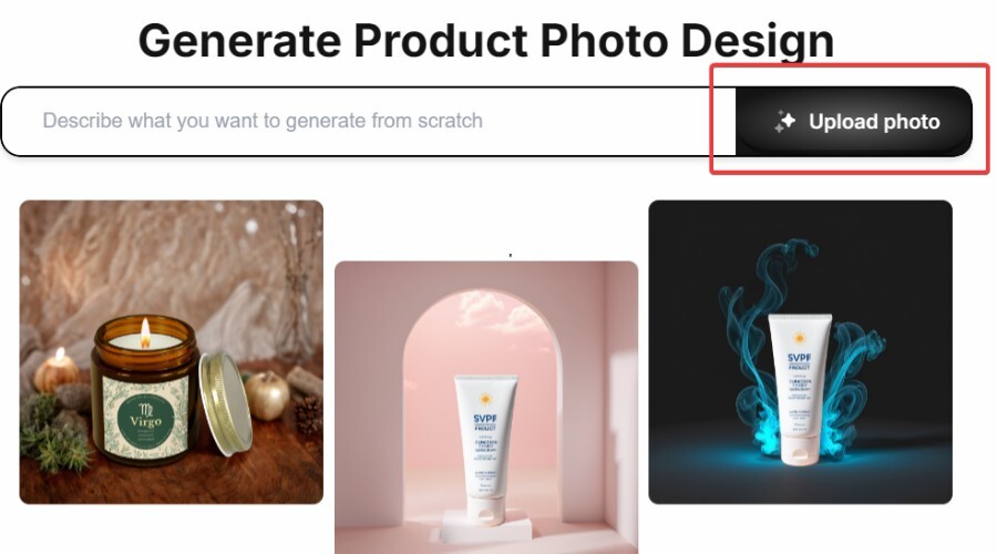 product photo design