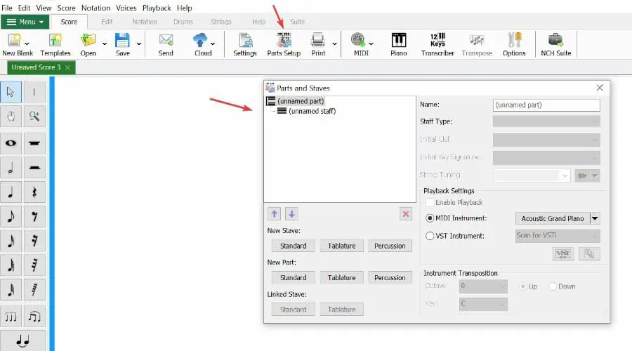 VSTi instruments and plugins