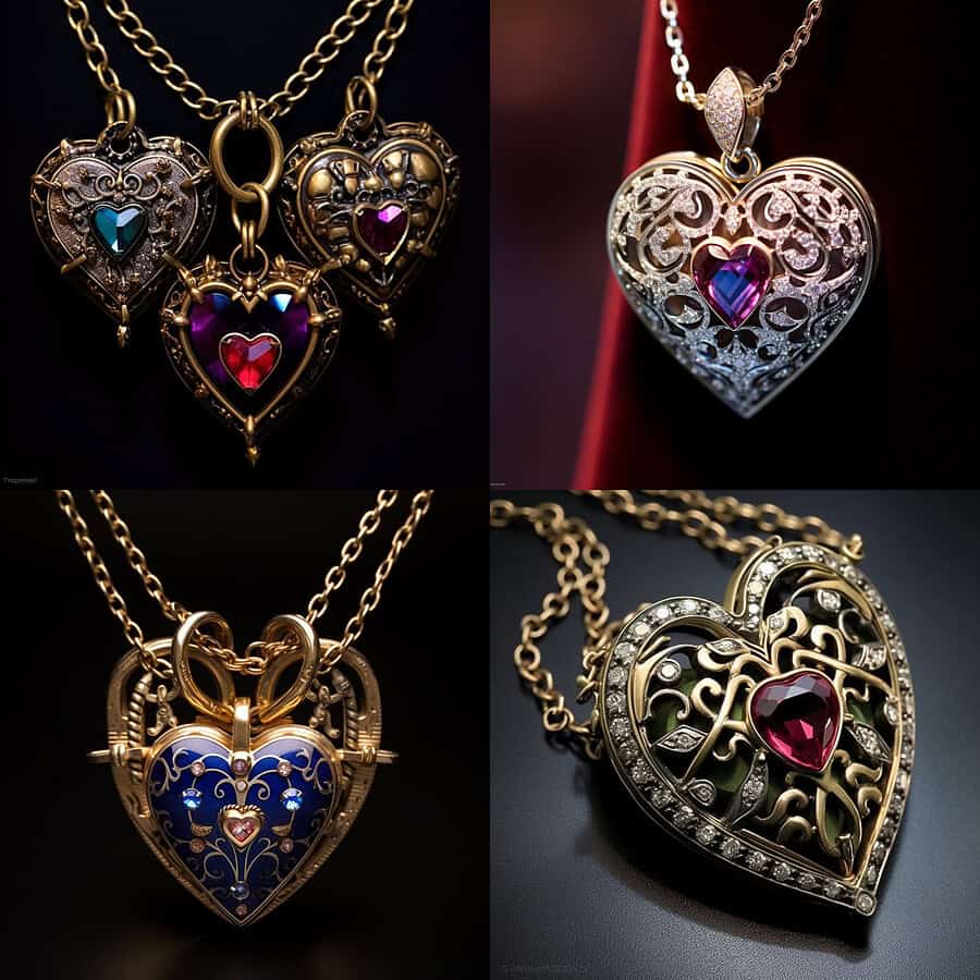 Heart-Shaped Necklace