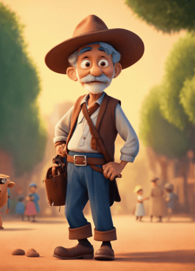Old Gaucho Man