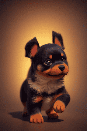 Baby Rottweiler