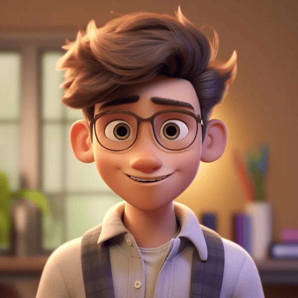 A Man With Glasses