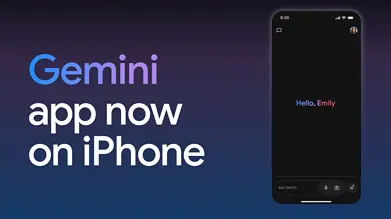 Gemini app on iPhones