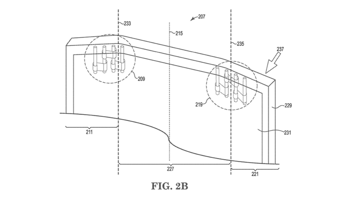 HP Foldable Screen patent