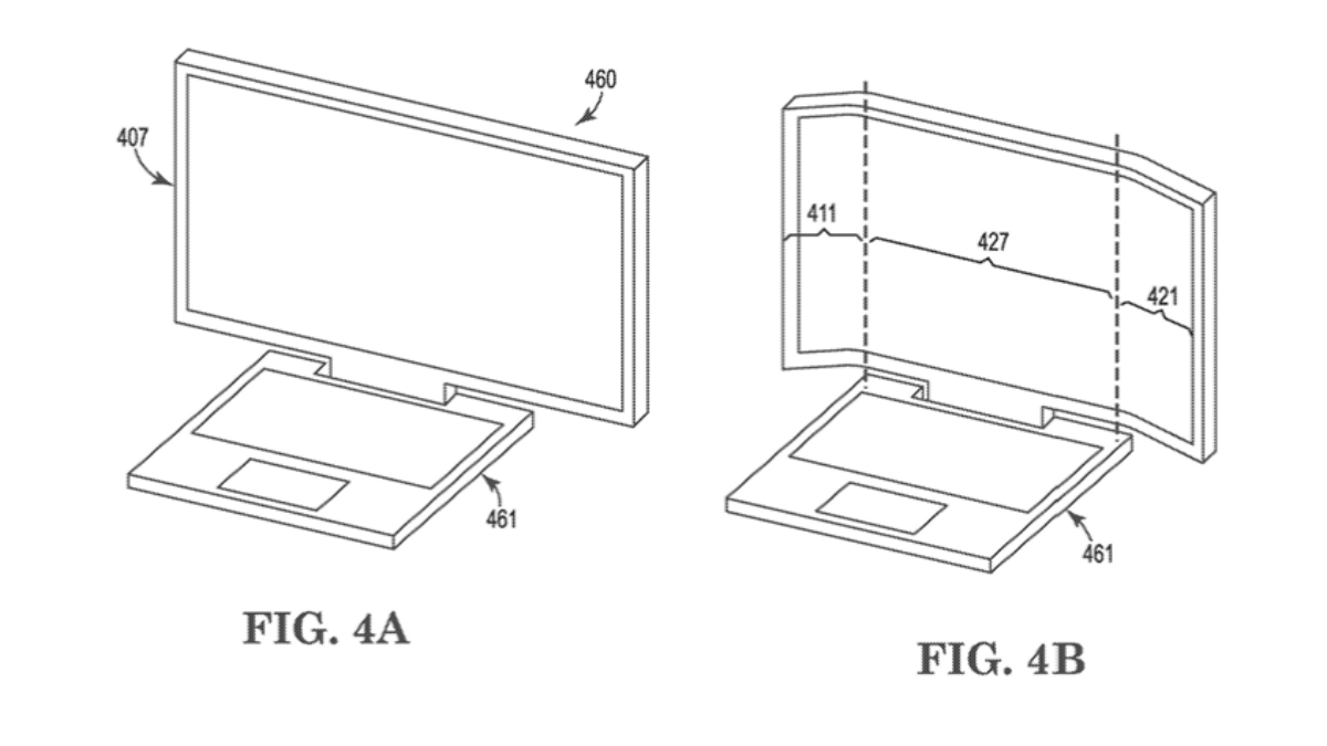 HP Foldable Screen patent