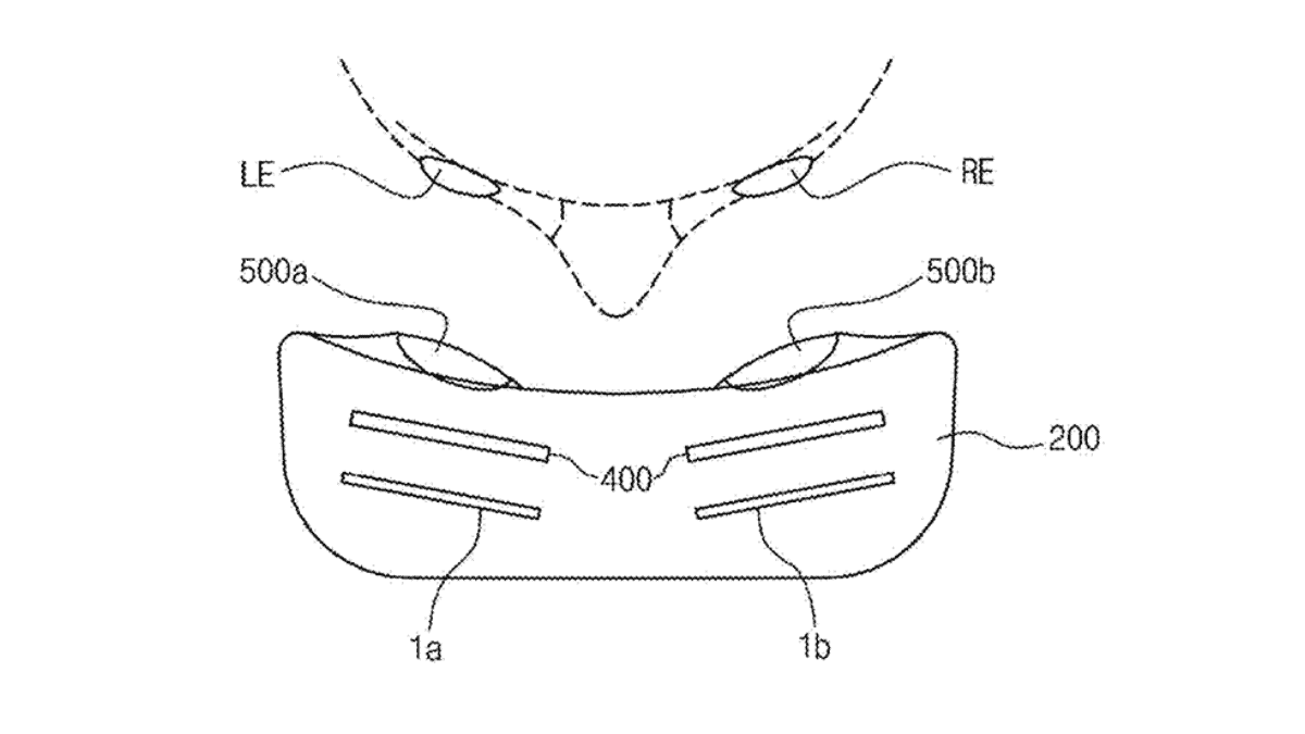 LG head-mounted display patent