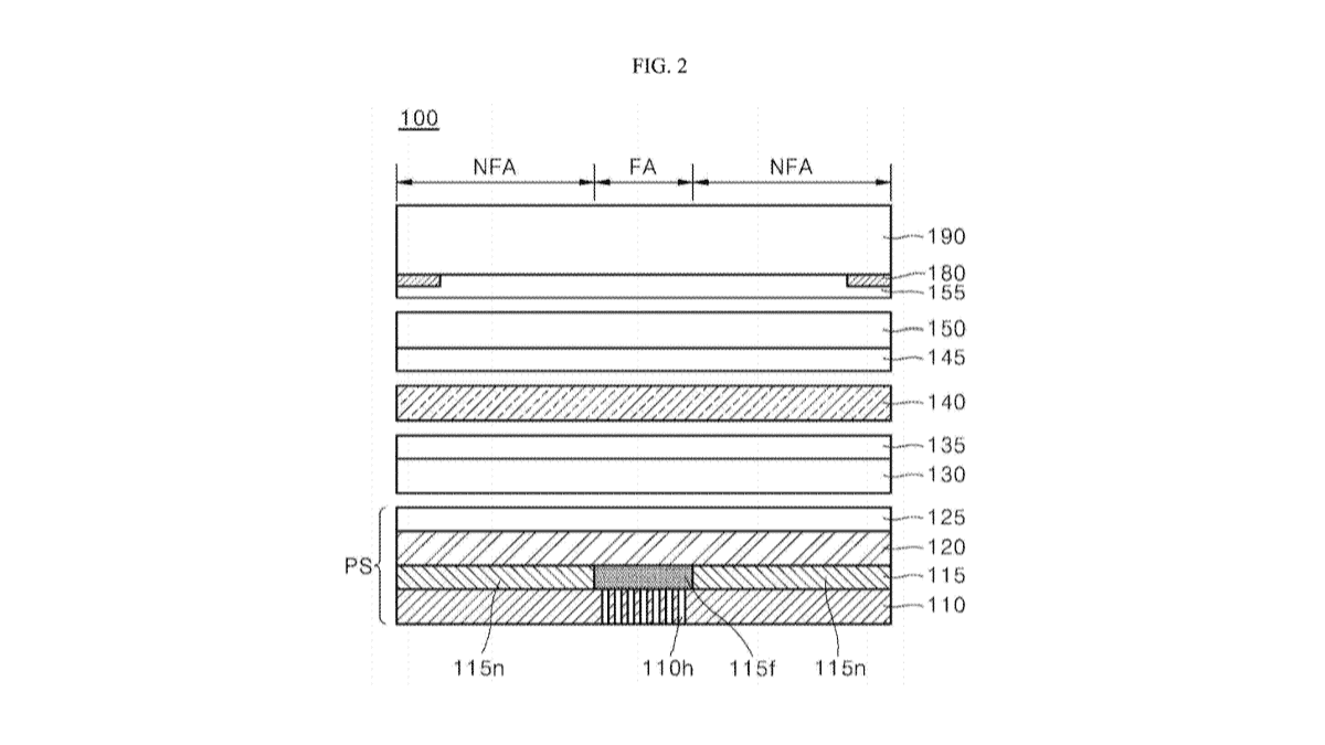 LG's latest patent application for a smartphone display