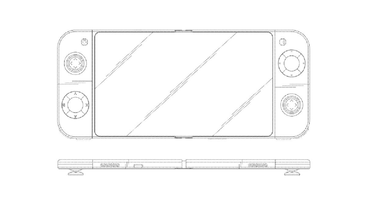 Samsung portable gaming handheld patent