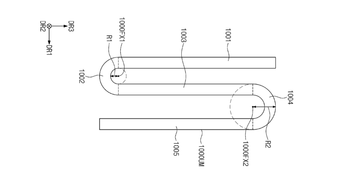 Samsung's tri-fold smartphone patent