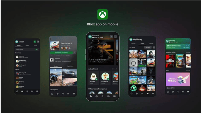 Xbox app on Android