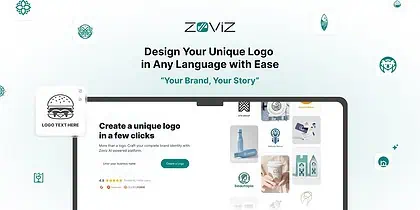 סקירת Zoviz Logo Maker