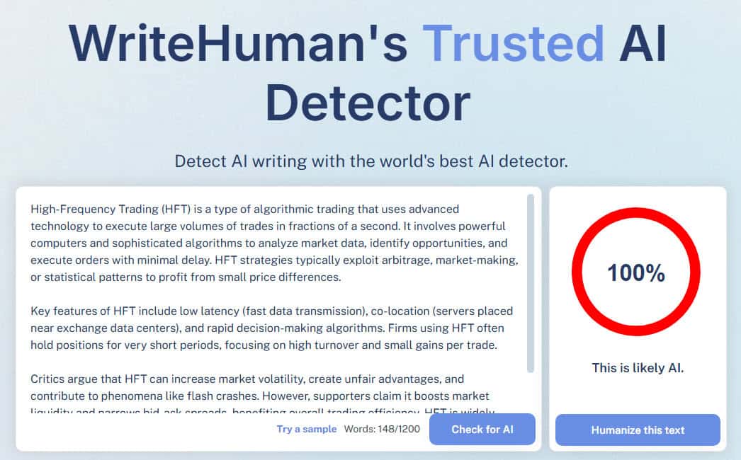 AI detector