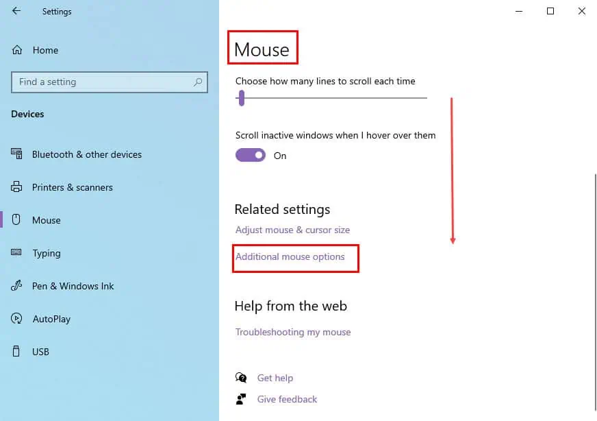 mouse in devices