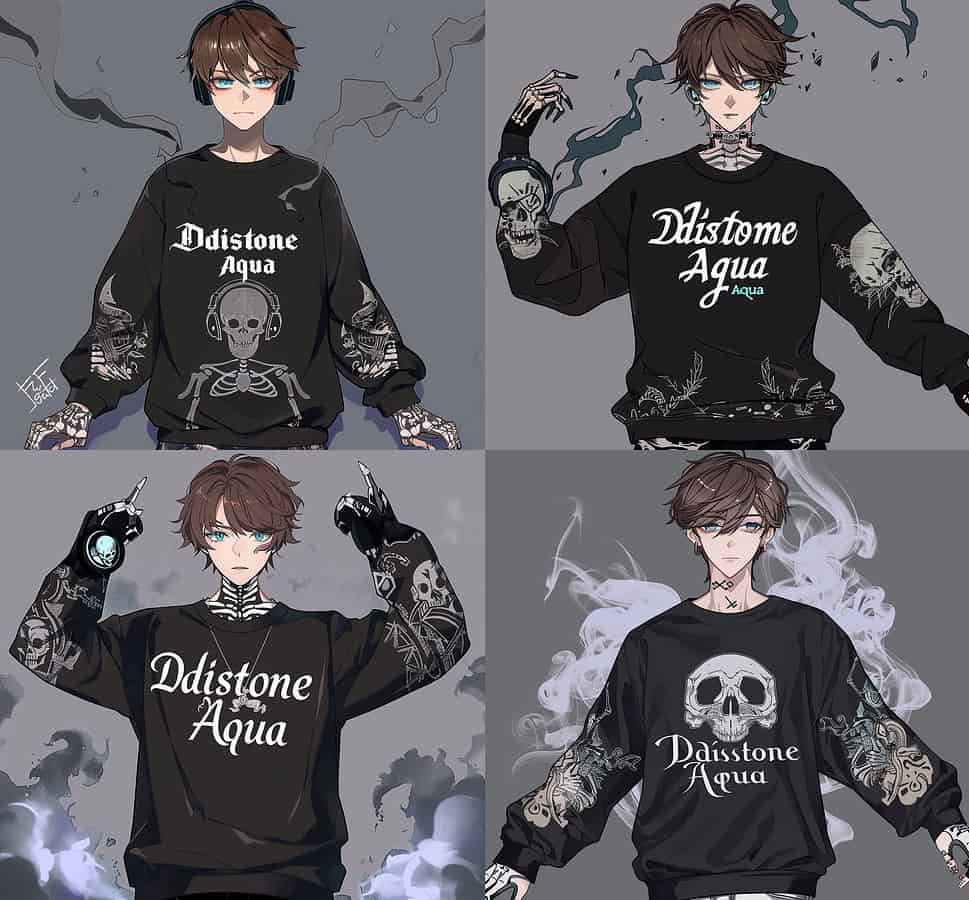 Anime Style Sweatshirt Design