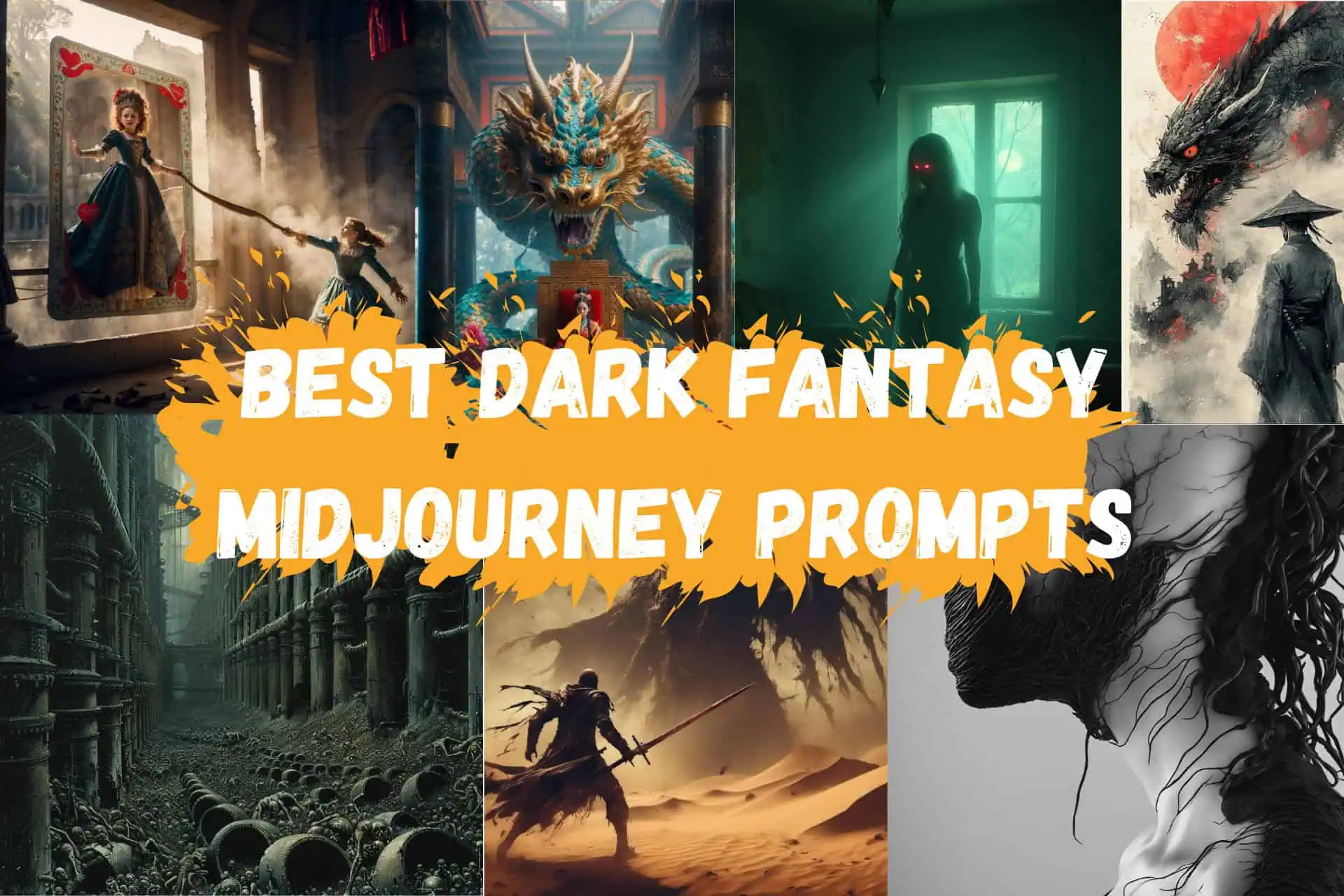 Midjourney Prompts dark fantasy