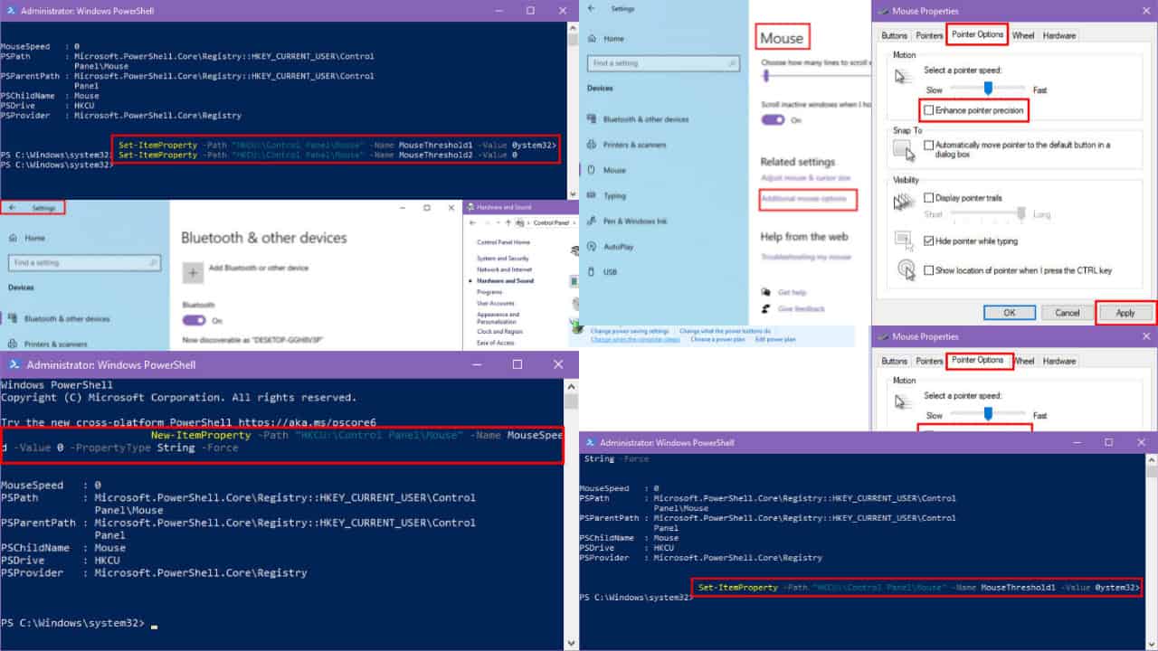 How To Turn Off Mouse Acceleration in Windows 10