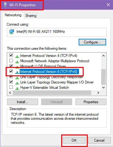 IPV6 in windows