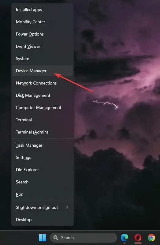 Device Manager Windows 11