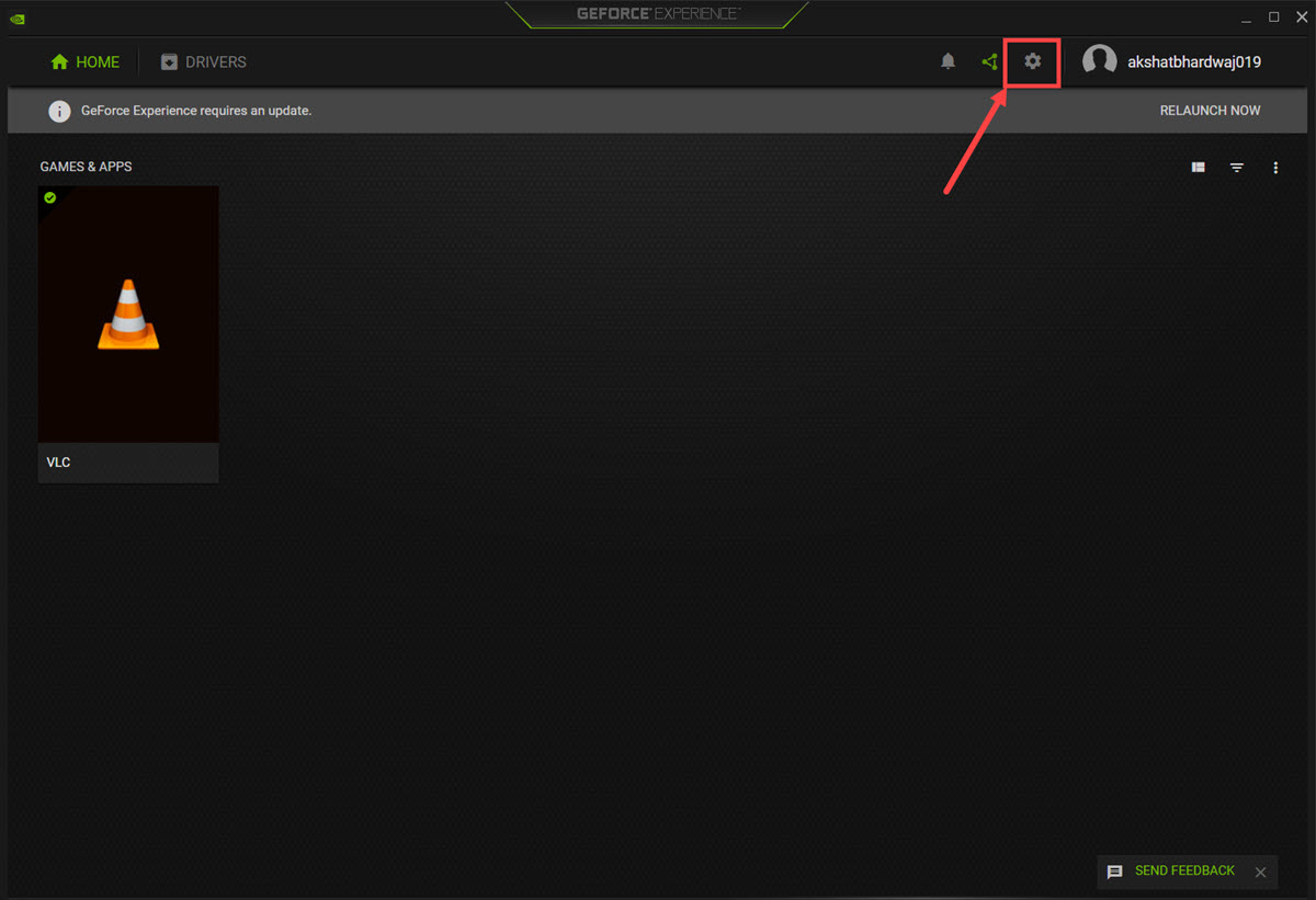 NVIDIA GeForce Experience settings