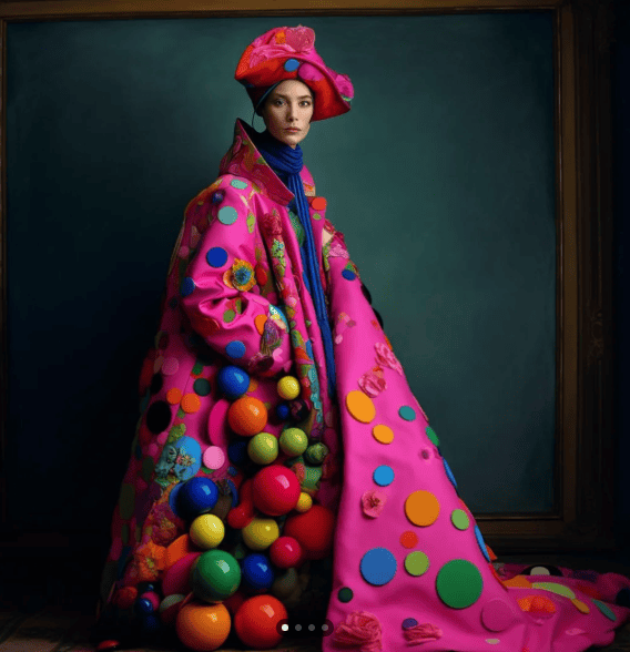 Multicolor Coat