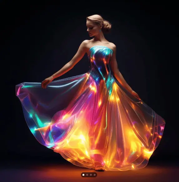 Glowing Dress