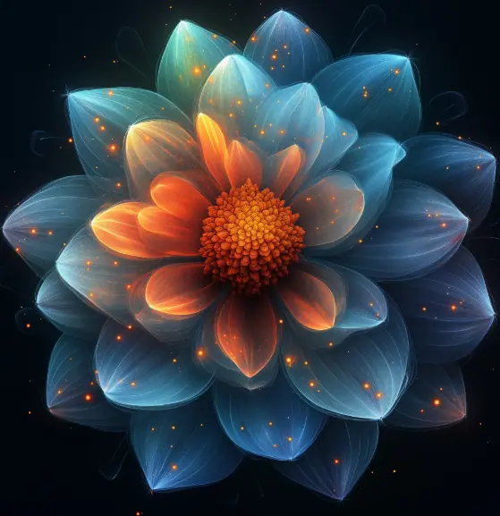 Kaleidoscopic Flower Pattern