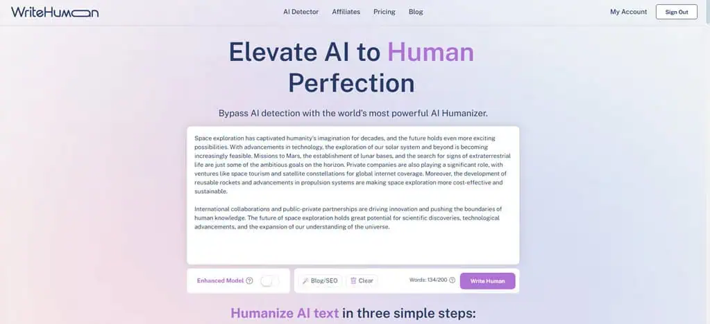 Write Human AI Review