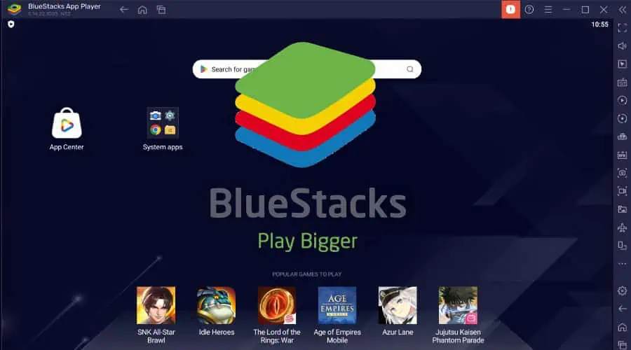 BlueStacks - Best Android Emulator for Windows 10