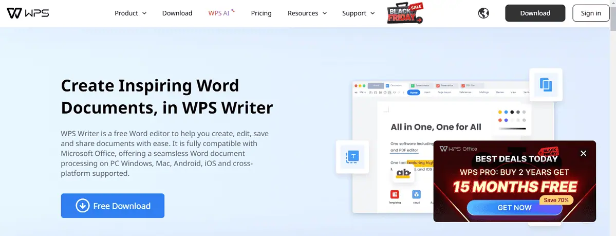 WPS Office Writer