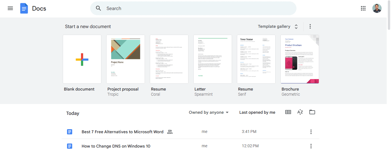 Free alternative to microsoft word 5 powerful options