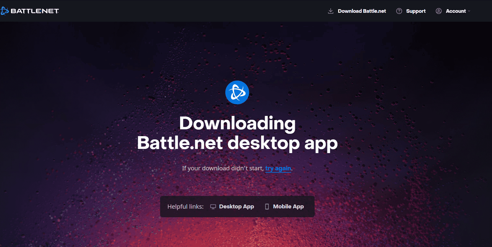 Downloading battle.net