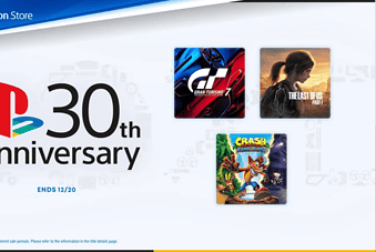 PS Store 30 éves jubileumi kedvezmény