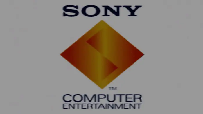 PS1 boot screen