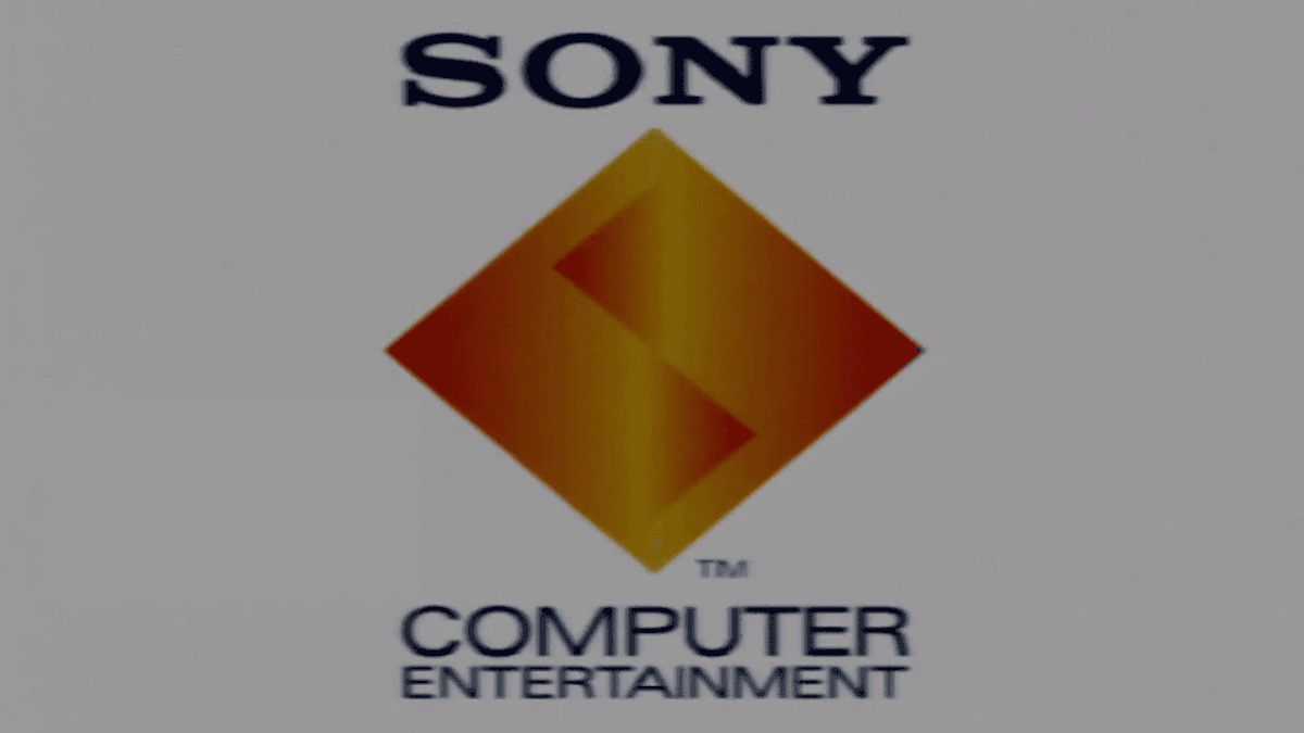 PS1 boot screen