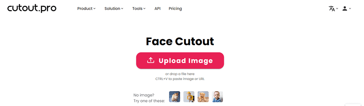 Face Cutout