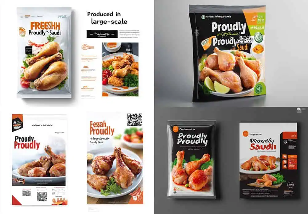 Frozen Food Packaging Design