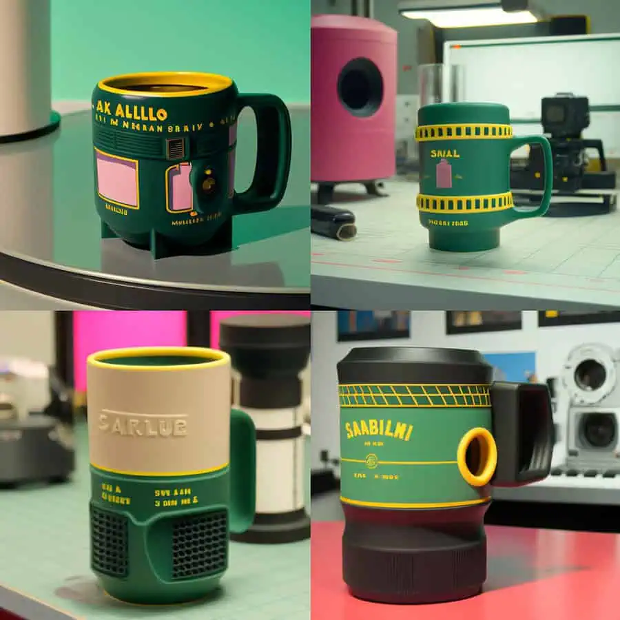 Futuristic Coffee Mug Design