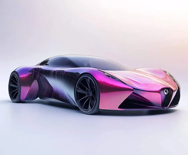 Graphic Design of a Concept Car