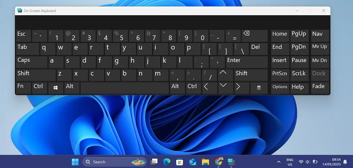 On-Screen Keyboard